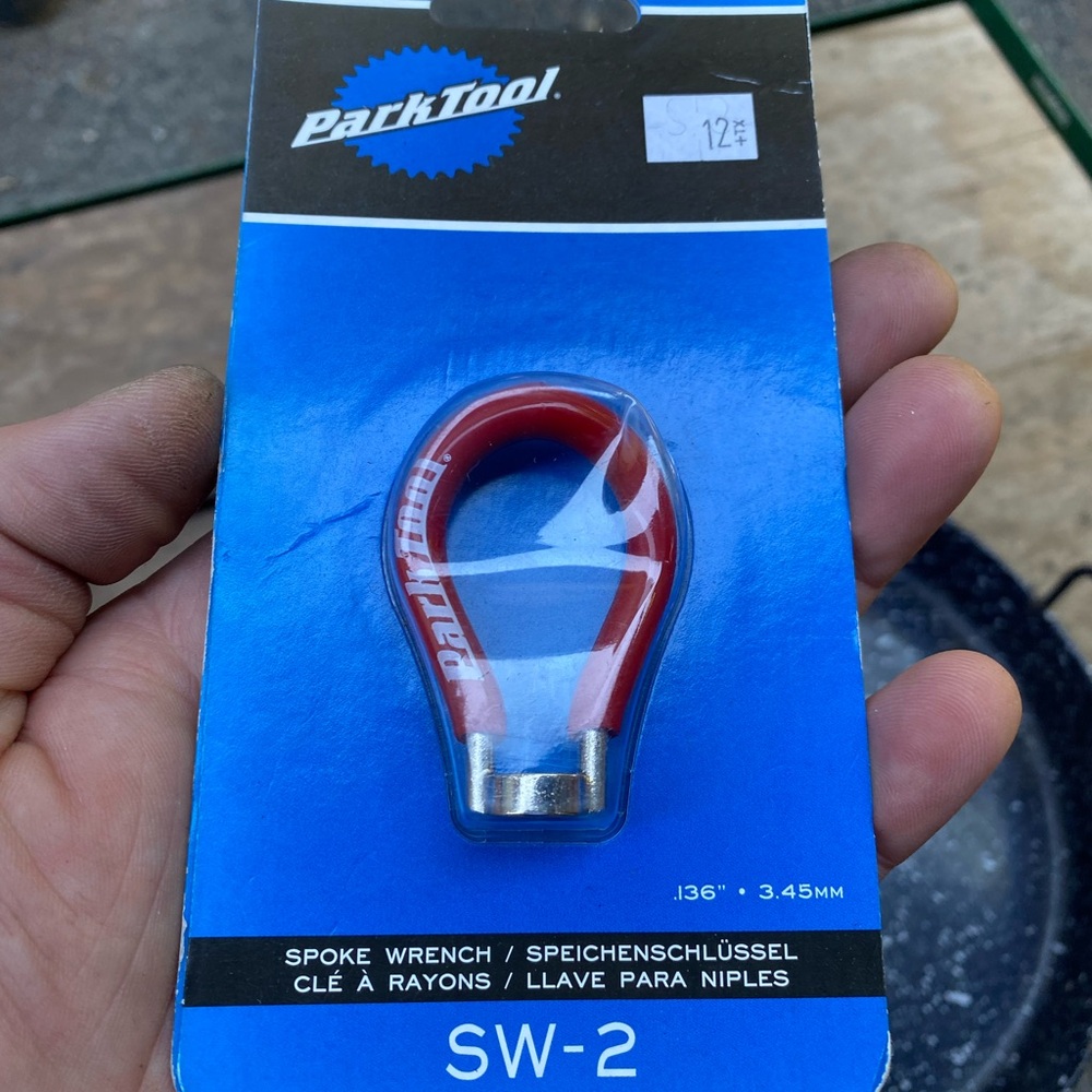 Brand New in Package Sealed Park Tool SW-2 Spoke Wrench